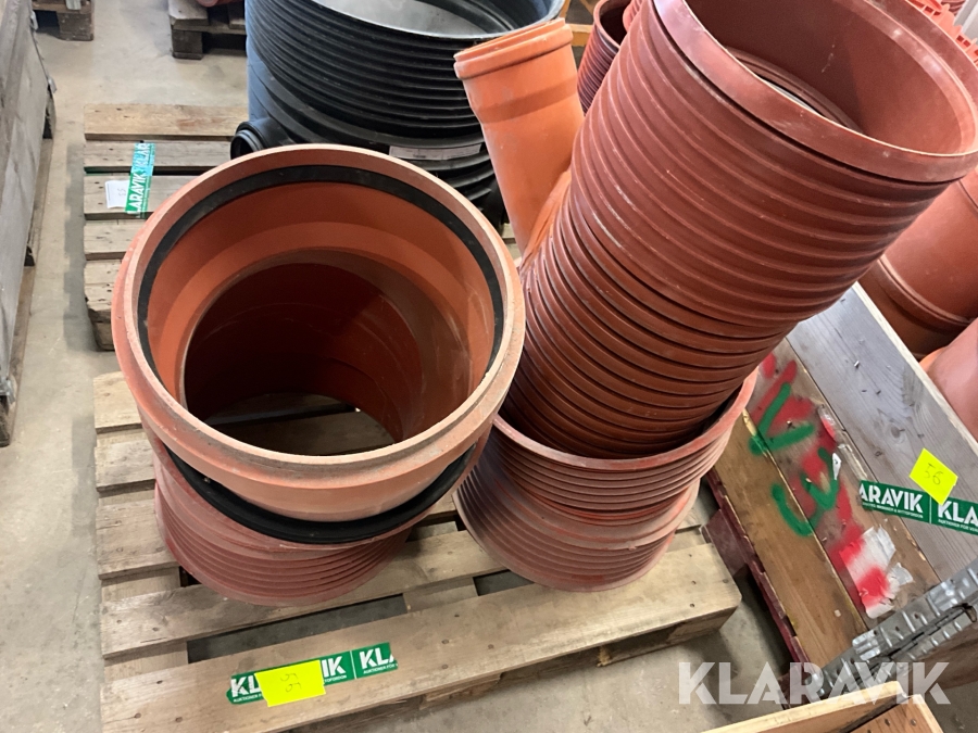 Parti med PP delar grenrör muffar