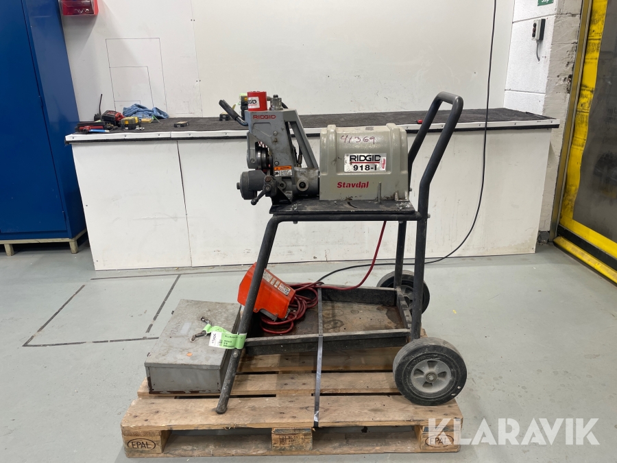 Rillmaskin Ridgid 918-1