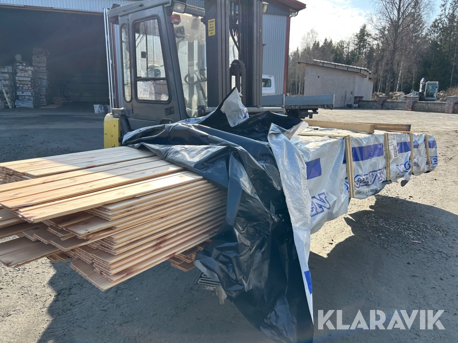 Panel Moelven Furu 13x120 trend slät finess med dold spikning