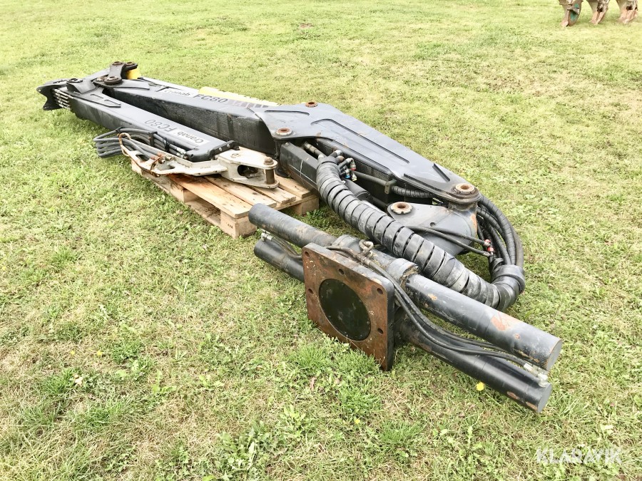 Kran med låg kranpelare