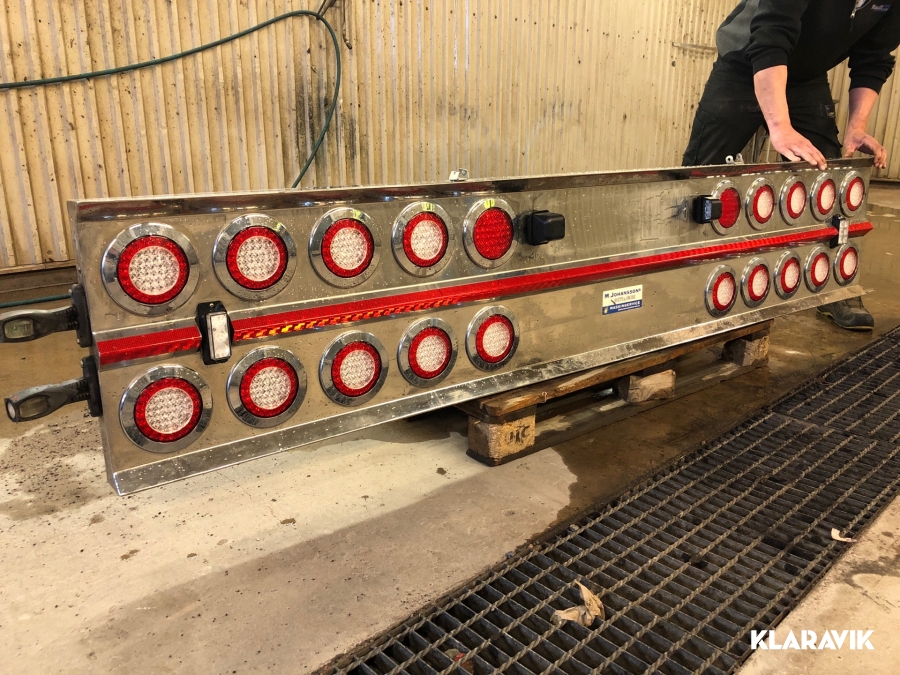 Bakljusramp till släp 