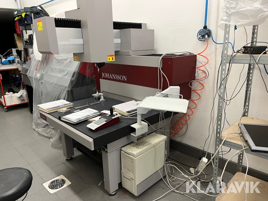 CMM kordinat mätmaskin Johansson Topaz 7