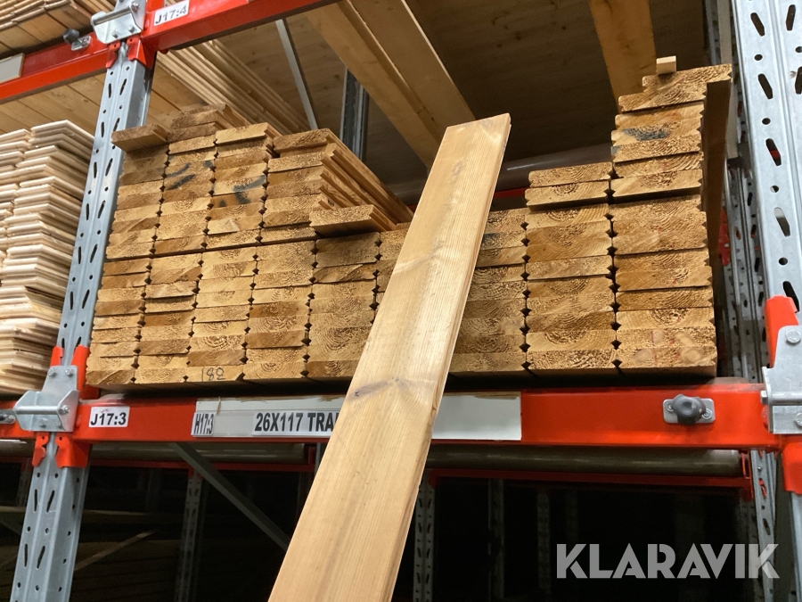 Trall Thermowood 26x117x3000 130st