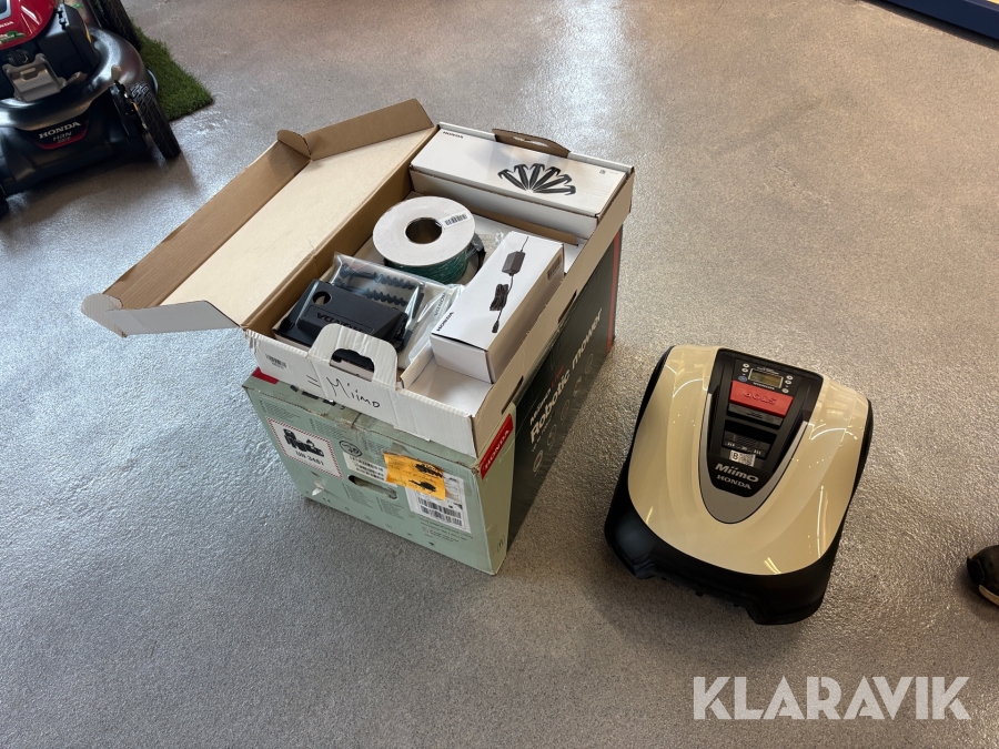 Robotgräsklippare Honda Miimo med installationskit
