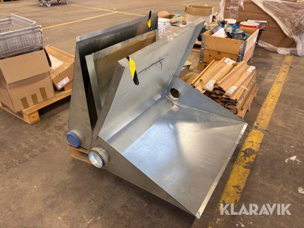 Plåtar för spånsamling till såg 3st