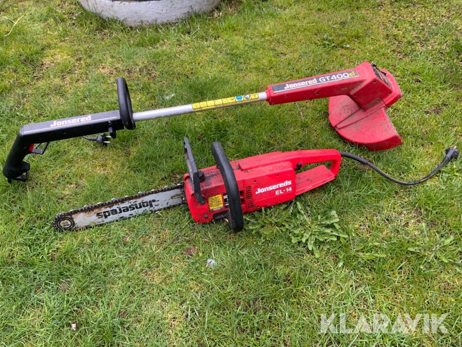 Grästrimmer och såg Jonsered EL