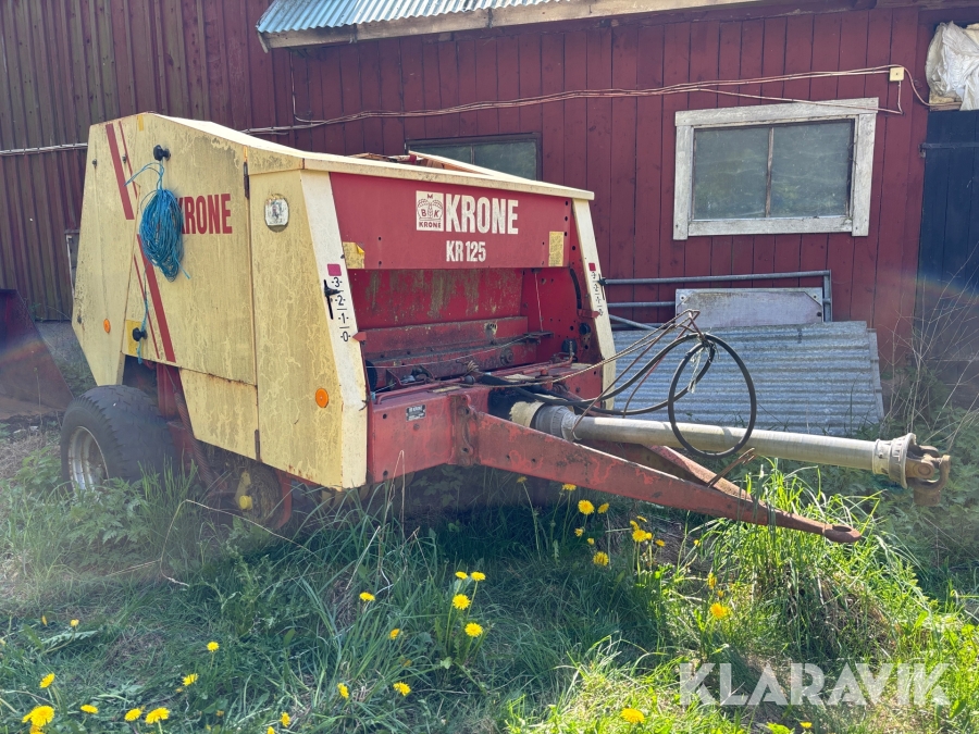 Rundbalspress Krone KR125