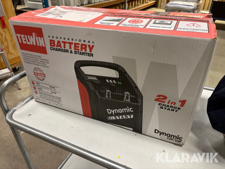 Batteriladdare / starter Telwin Dynamic 12v/24v