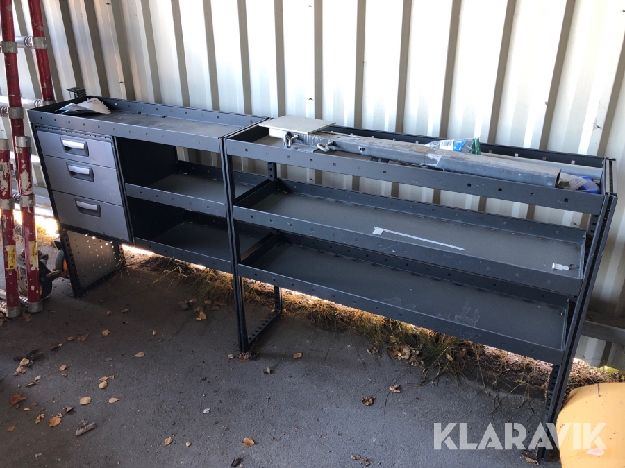 Indredning till arbetsfordon