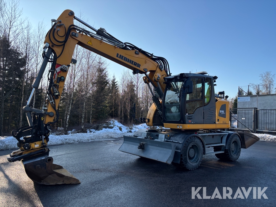 Hjulgrävare Liebherr A 916 Compact Litronic steg V