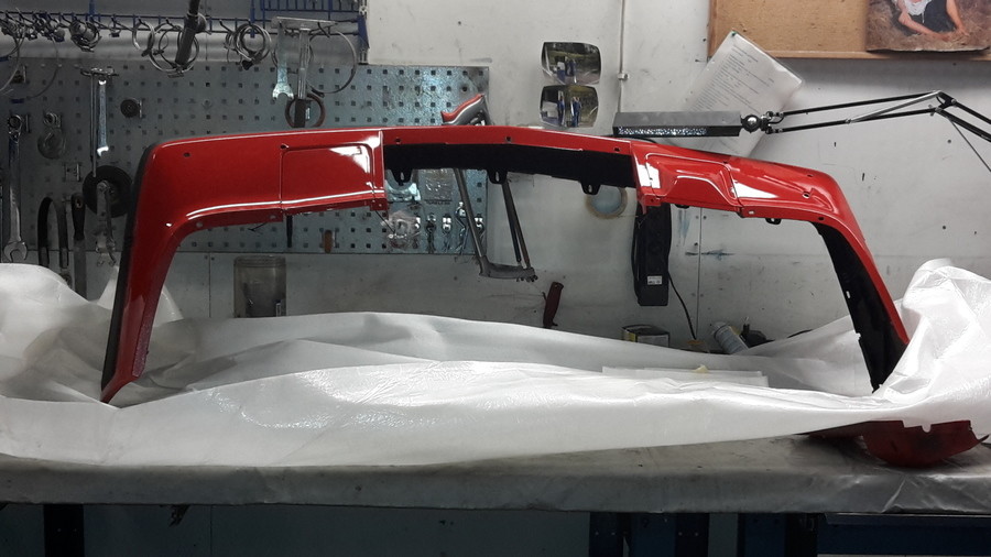 Frontspoiler till VOLVO 740 (NY)