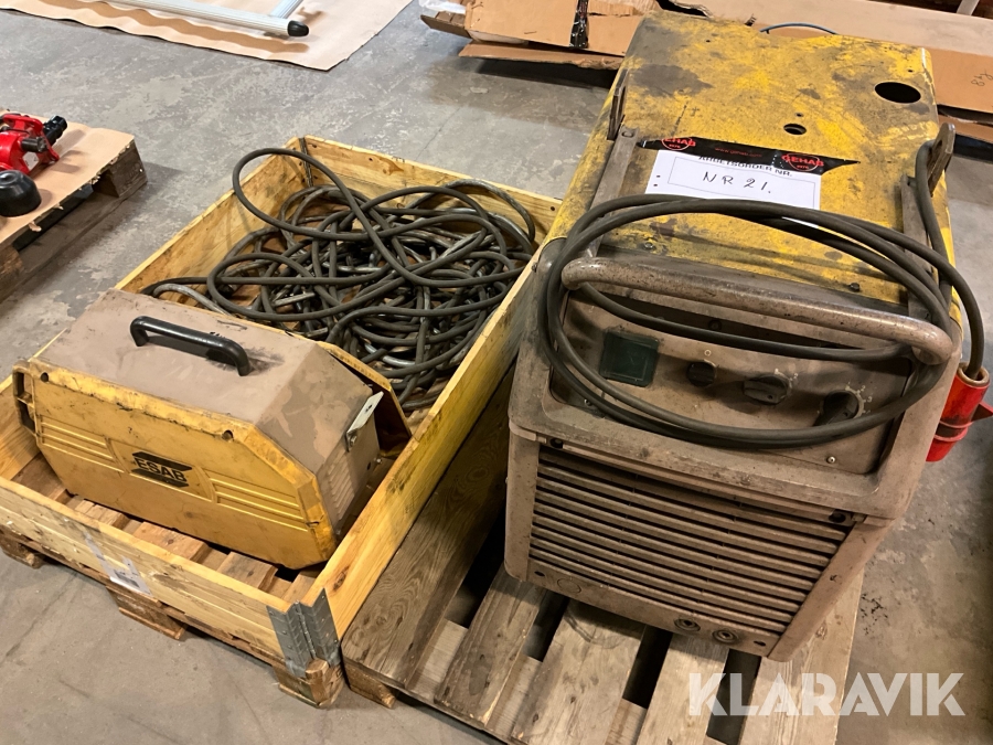 Svets ESAB LAX 380 migsvets