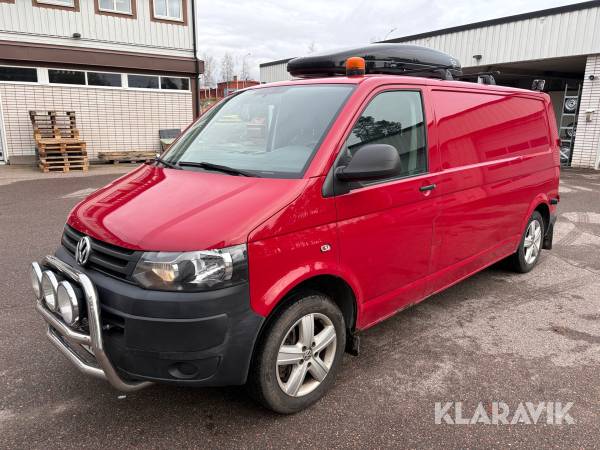 Skåpbil Volkswagen Transporter 4motion verkstadsinredd
