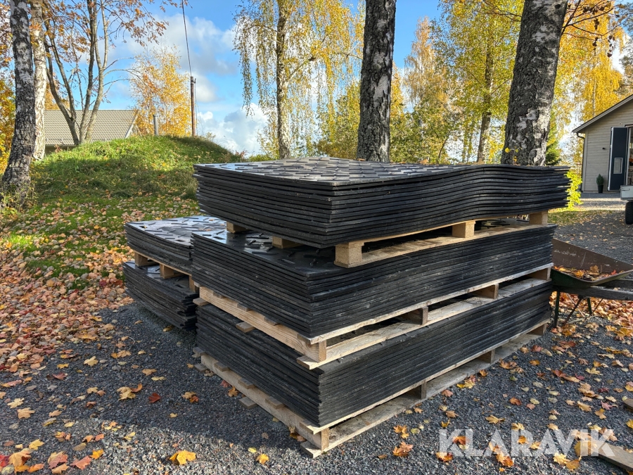 Grävmaskinsmattor TempoTrax Medium Mix 120 70 st