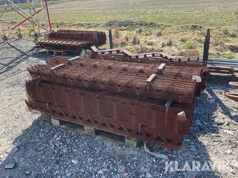 Armeringsnätstöd 3st pallar D 100-5,0-3,0-3,0/2,00