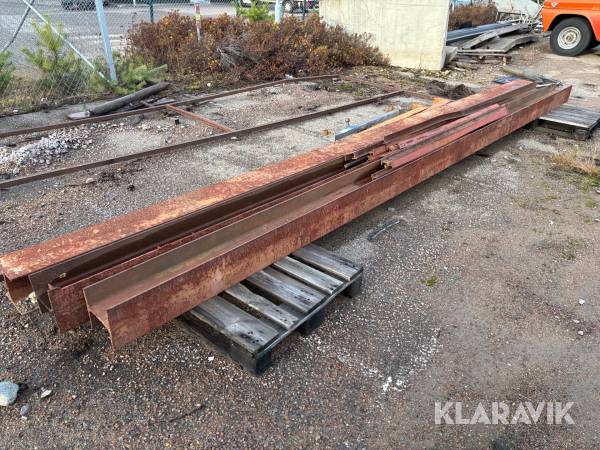 Järnbalkar I-balk 3st
