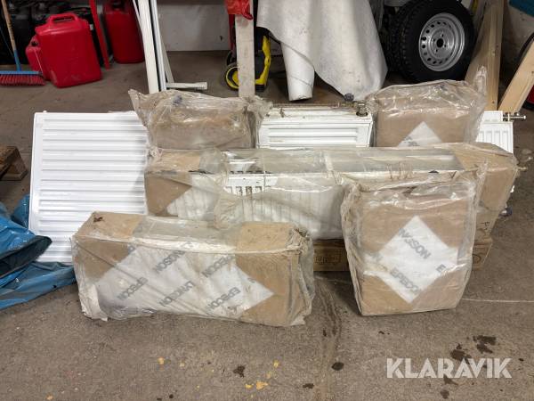 Vattenburna radiatorer 13st