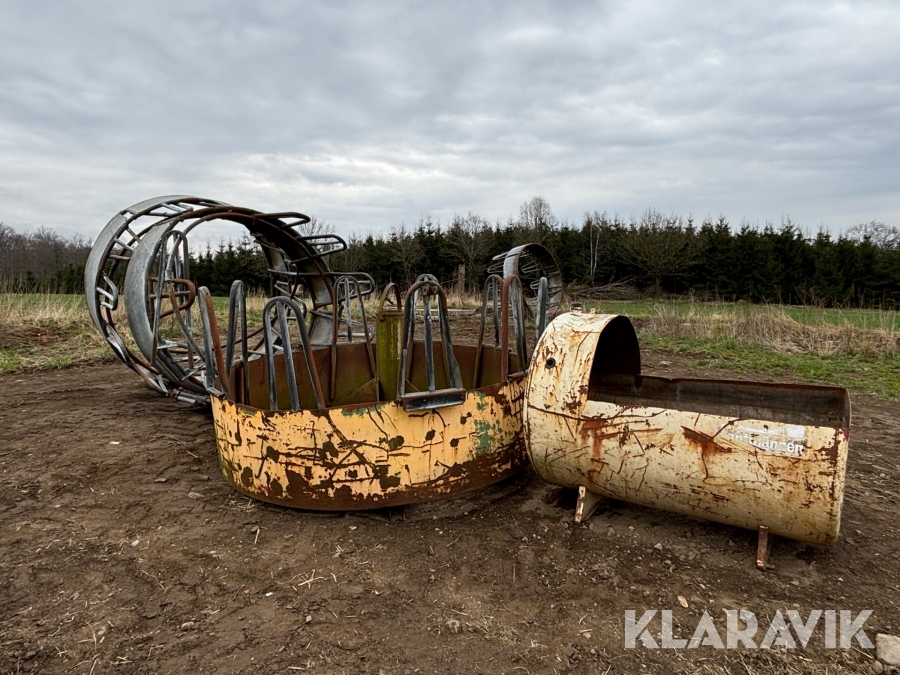 Foderringar & vattenkar 4st + 1st