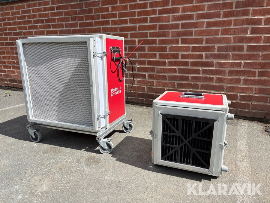 Luftrenare Pullman Ermator A1000/A2000 2 st