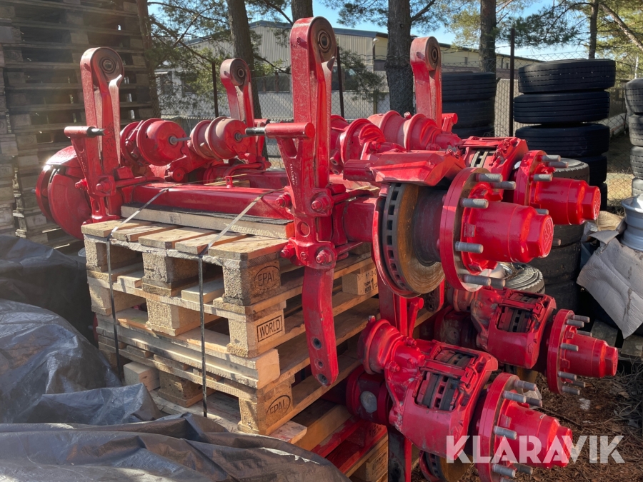 10-tons axlar BPW Eco Plus 4 stycken