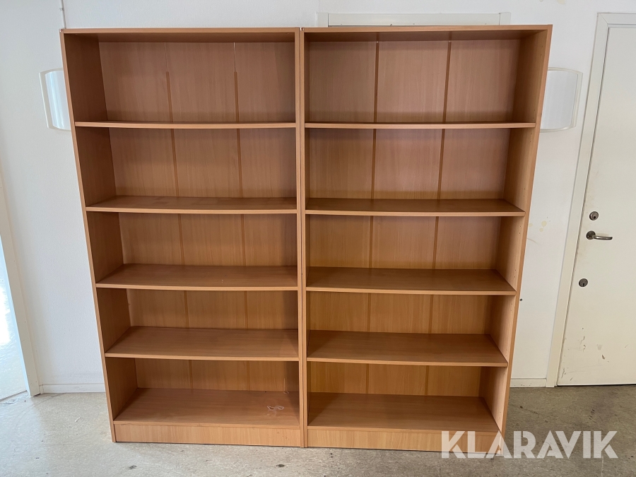 Bokhyllor AJ-produkter 2 st