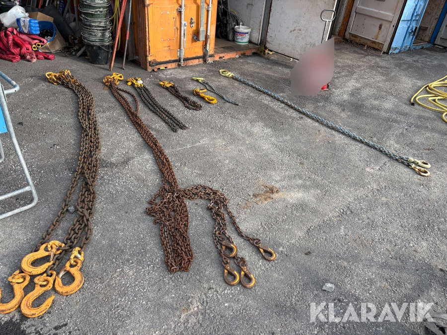 Diverse kätting 9st