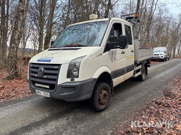 Pickup Volkswagen Crafter 50 2.5 TDI med kran