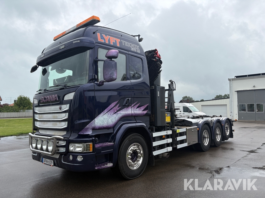 Kranväxlare Scania R450LB8X4*4HNB