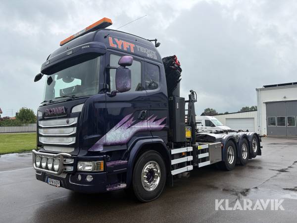 Kranväxlare Scania R450LB8X4*4HNB