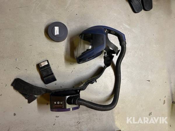 Friskluftsmask med fläktenhet Sundström SR540, Parweld XR926A