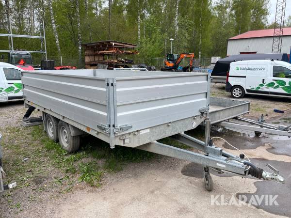 Släpkärra / Maskinsläp Hapert 3500kg