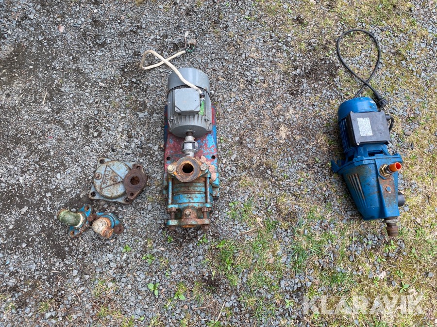 Bevattningspumpar 2 st BEVI och Foros