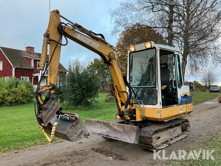Grävmaskin Komatsu PC20