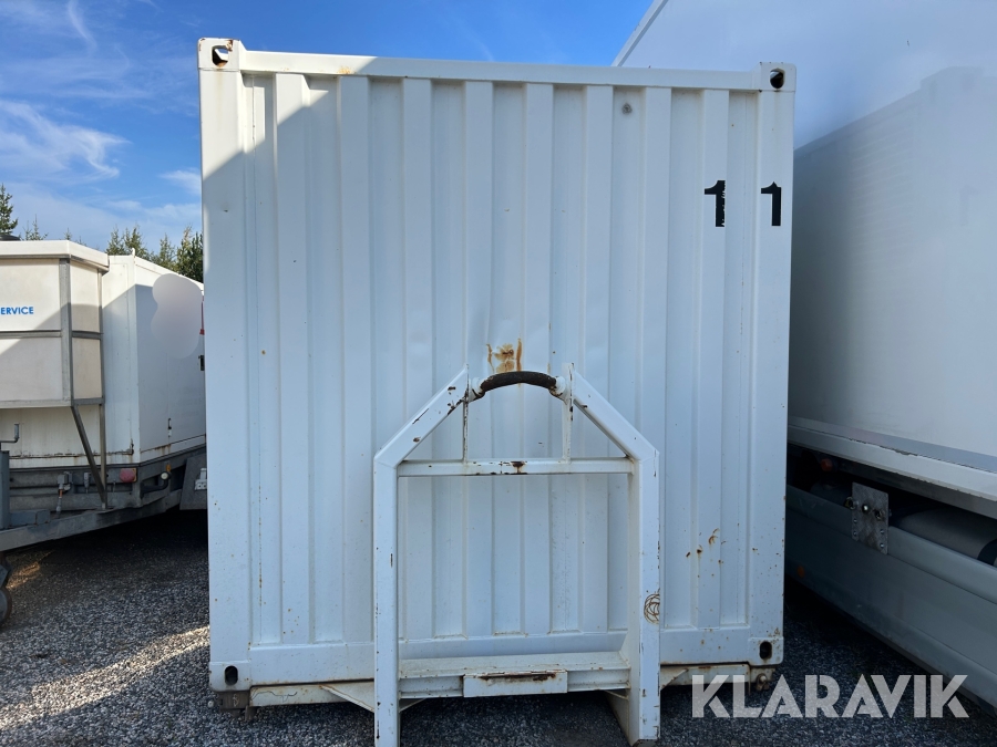 Högtryckspump Hammelmann 20 fots container med lastväxlarram