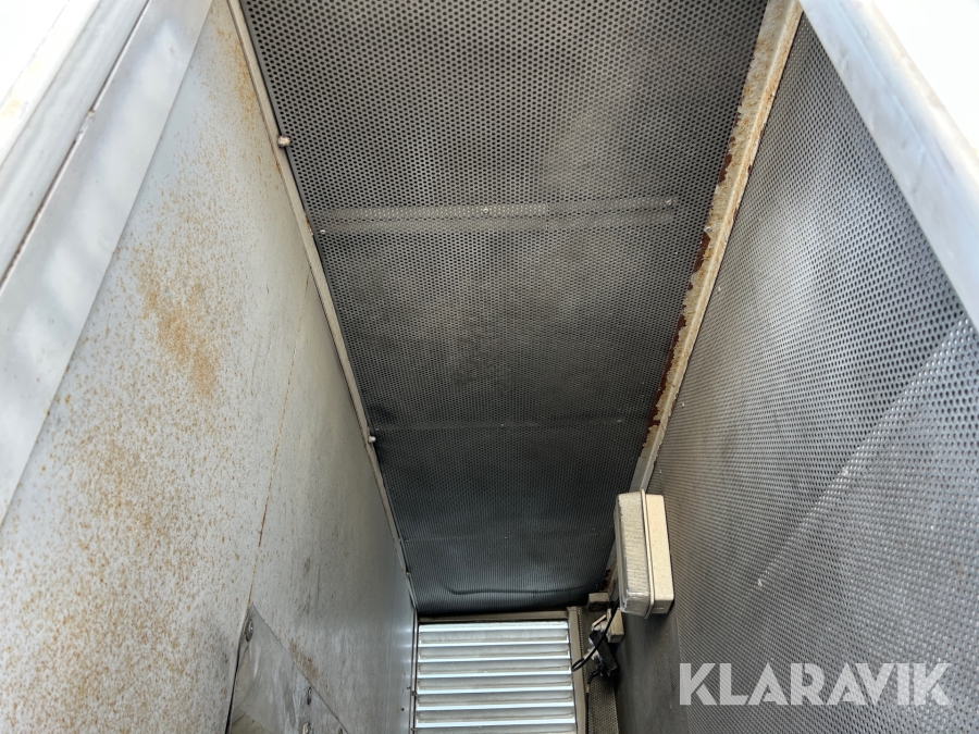 Högtryckspump Hammelmann 20 fots container med lastväxlarram