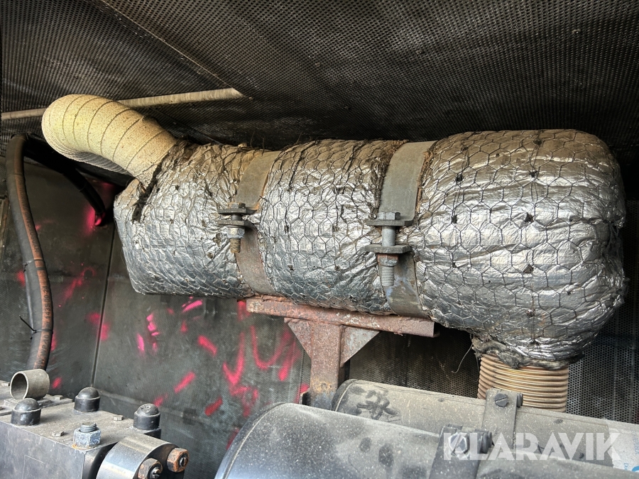 Högtryckspump Hammelmann 20 fots container med lastväxlarram