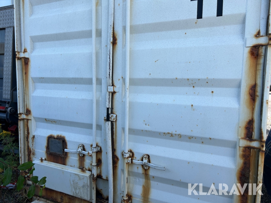 Högtryckspump Hammelmann 20 fots container med lastväxlarram