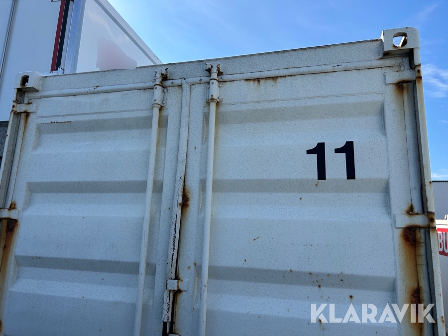 Högtryckspump Hammelmann 20 fots container med lastväxlarram