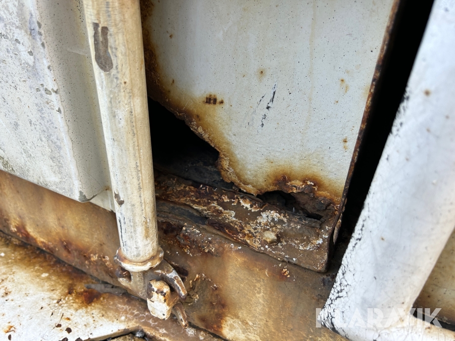 Högtryckspump Hammelmann 20 fots container med lastväxlarram