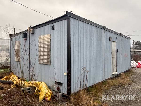 Manskapsbodar med Köksdel 2st