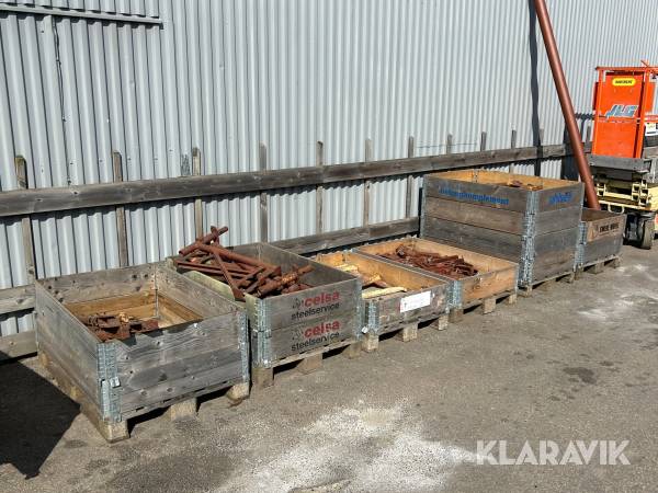 Ställningsmaterial Haki målad