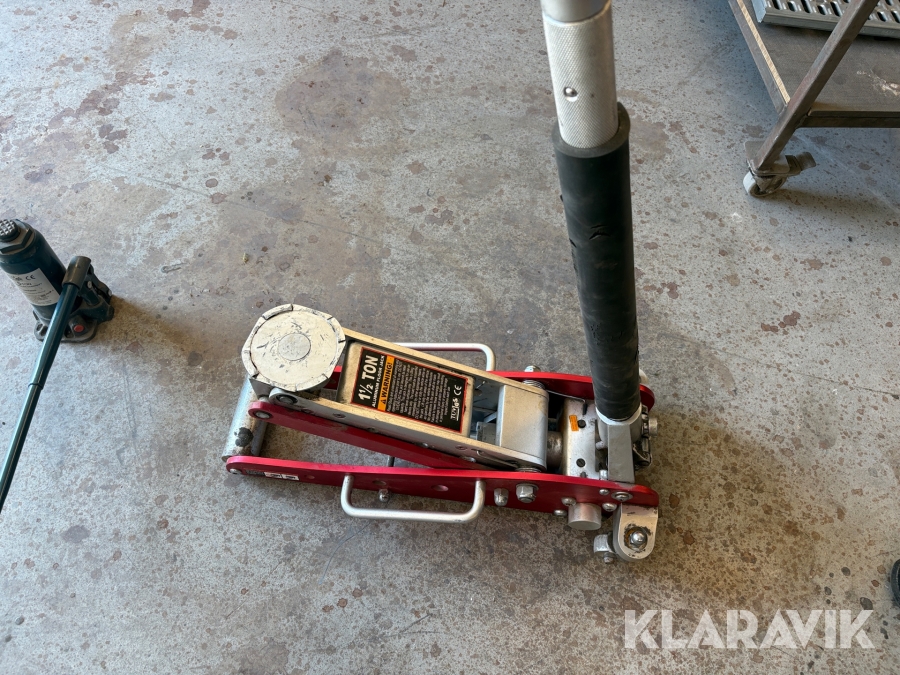 Domkraft TUV 5ton & 1 1/2 ton 2 st