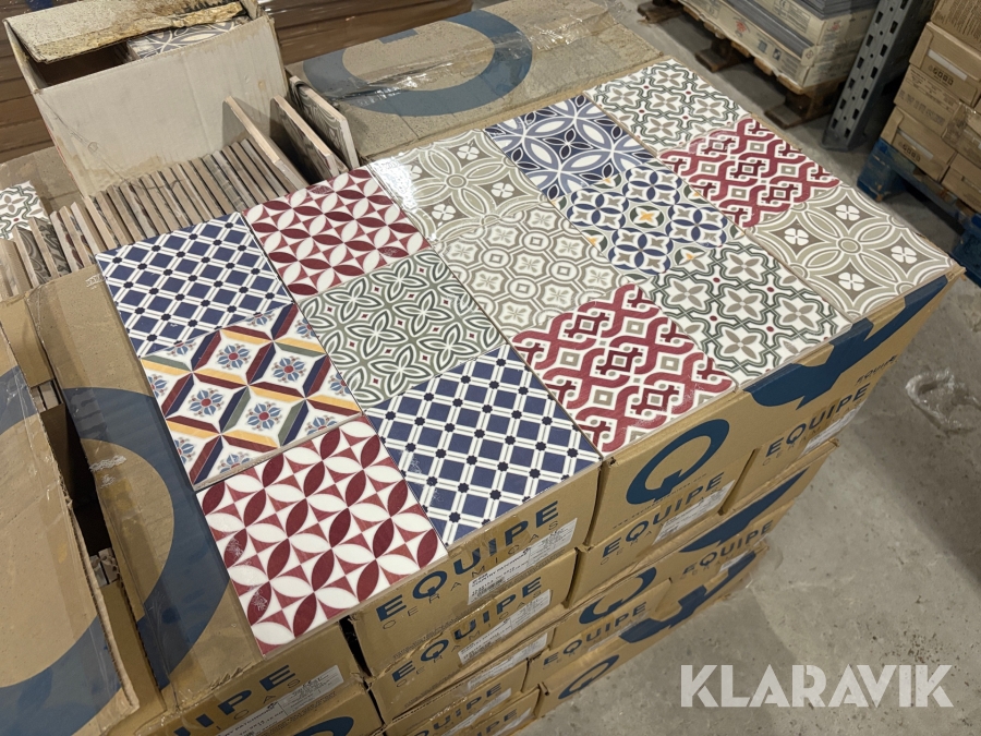 Kakel Equipe Country Patchwork ca 44kvm