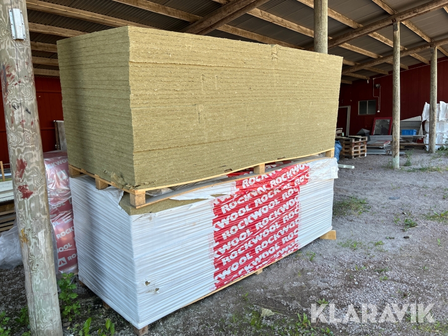 Isolering Rockwool 2700 x 1200 x 30 parti 77 st skivor
