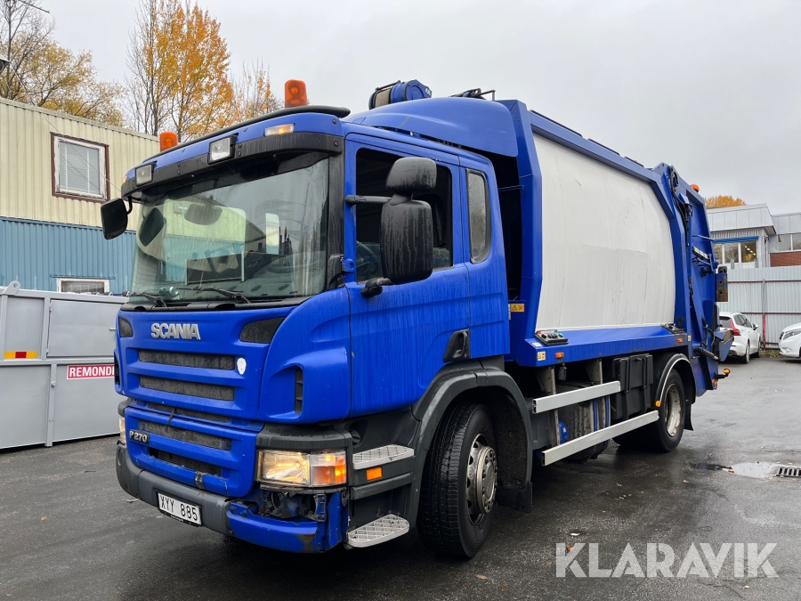 Sopbil Scania P270 med Norba RL300 skåp
