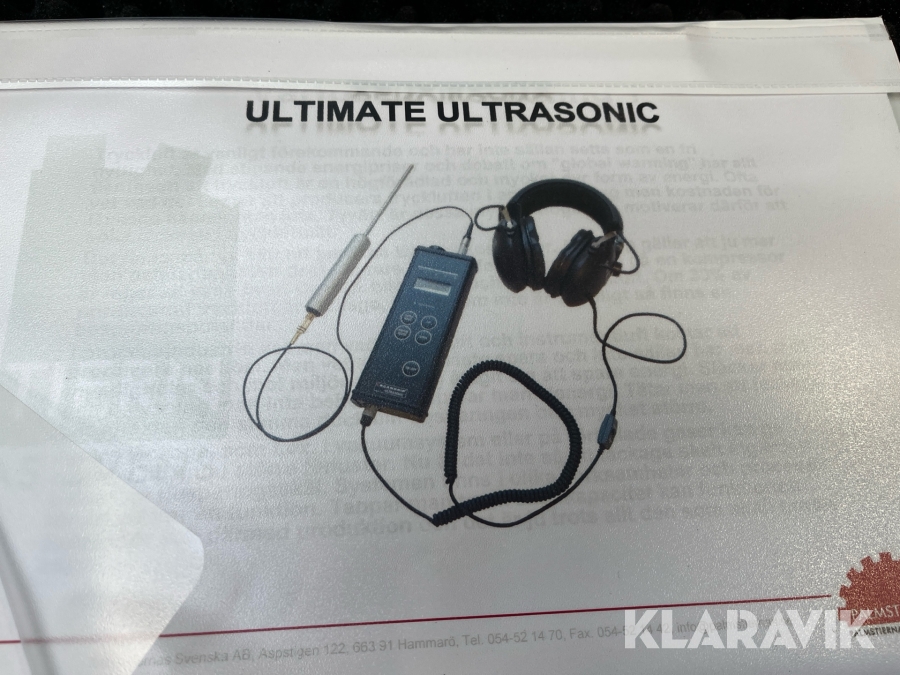 Läcksökningsutrustning Scangrip 2400