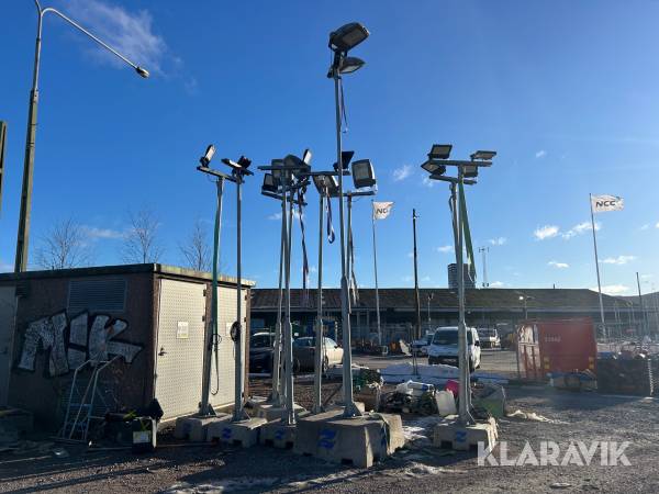 Lyktstolpar med z-block 10 st