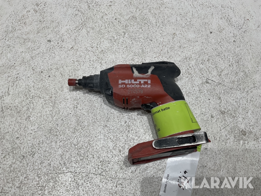 Skruvautomat batteri Hilti SD 5000-A22
