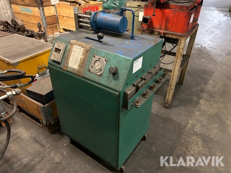 Hydraulpress för koner till rör Walterschield
