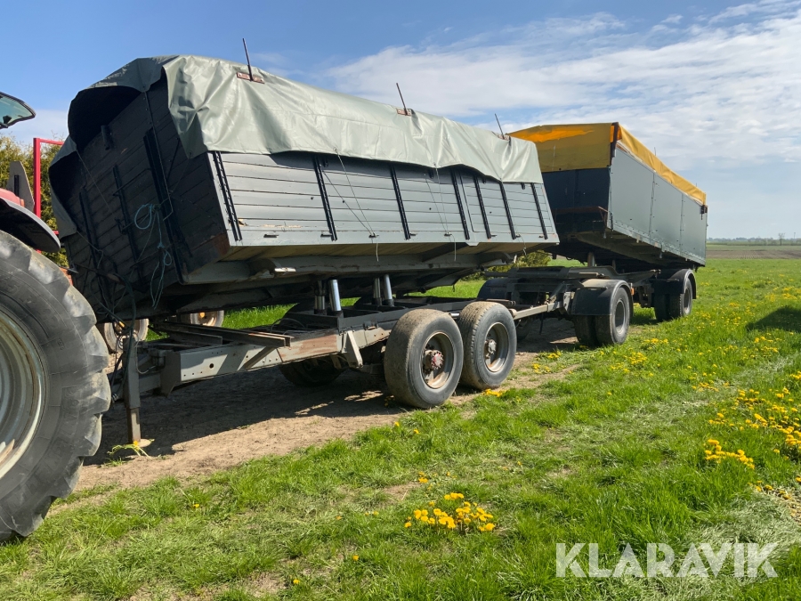 Traktorvagnar spannmålsvagnar